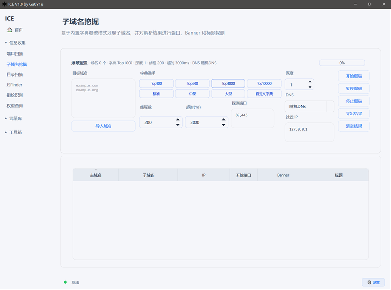 子域名挖掘