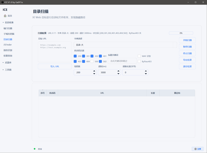 目录扫描