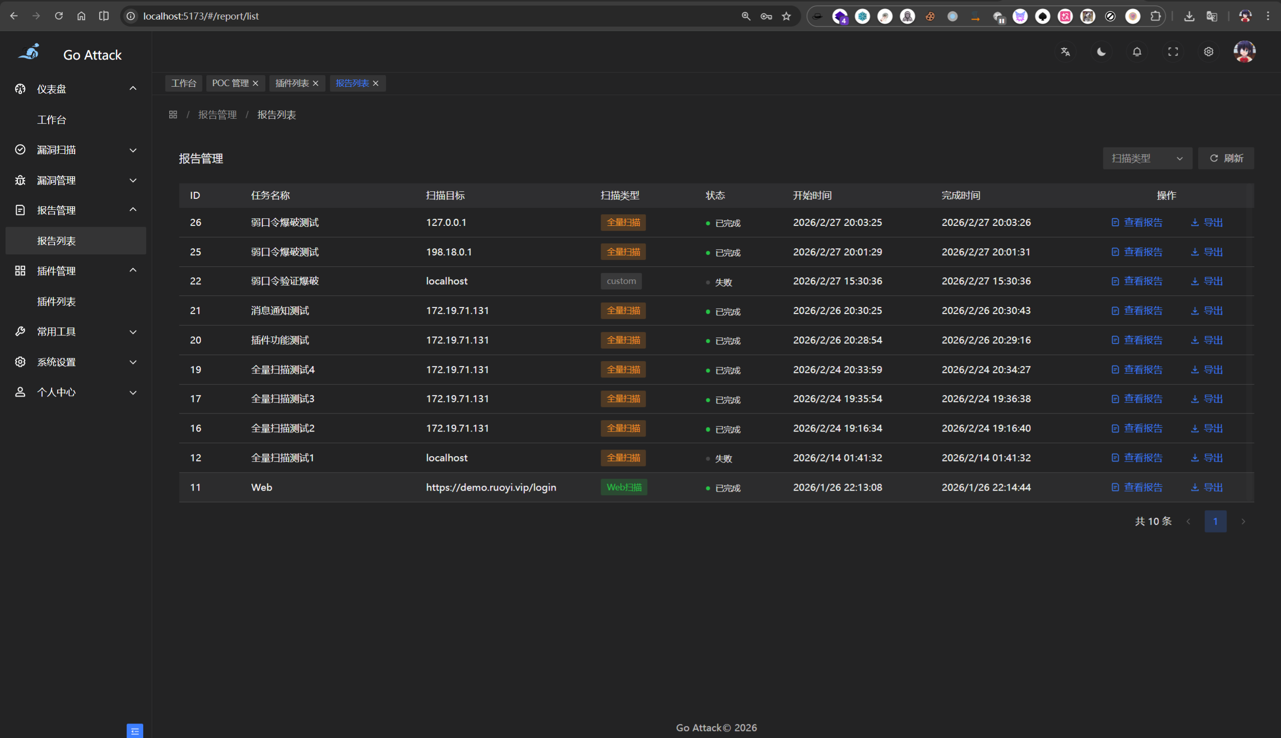 Report Management